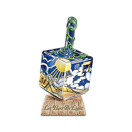 Figurine: Seven Days Of Creation Dreidel Figurine Collection