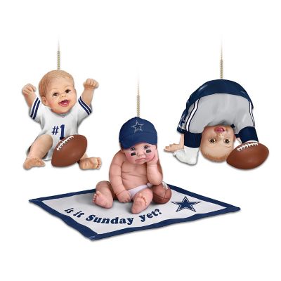 NFL Dallas Cowboys Baby Ornament Collection: Born To Be A Cowboys Fan