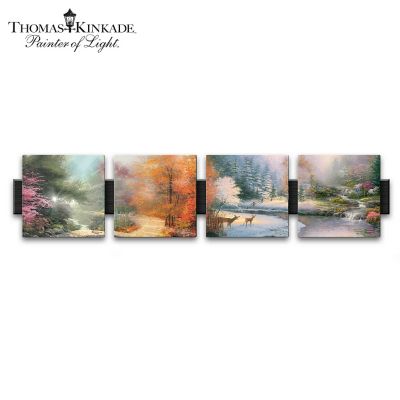 Thomas Kinkade Porcelain Art Prints Wall Decor Collection: Seasons Of Radiance