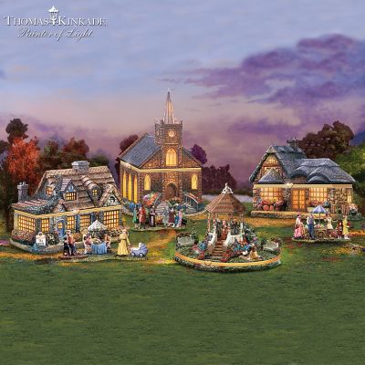 Thomas Kinkade Heartfelt Homes Limoges-Style Village Box Collection