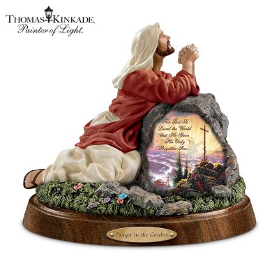 Thomas Kinkade Jesus Christ Sculpture Collection: Prayers Of Our Lord