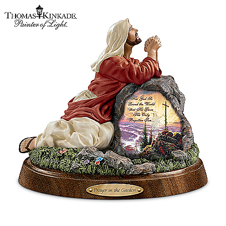 Thomas Kinkade Jesus Christ Sculpture Collection: Prayers Of Our Lord