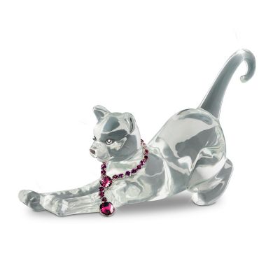 Crystal Cat Figurine Collection: Fancy Felines