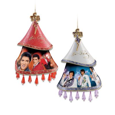 Elvis: A Shimmering Legacy Christmas Ornament Collection