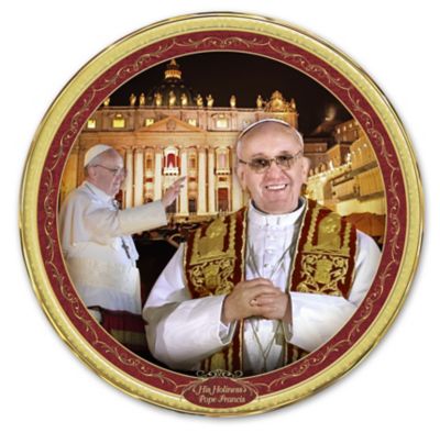 Pope Commemorative Collector Plate Collection: Pope Francis