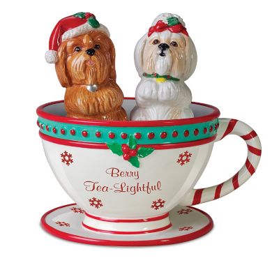 Salt & Pepper Shakers: A Dash Of Delight Shih Tzu Salt & Pepper Shaker Collection