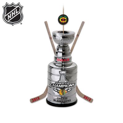 Officially-Licensed Chicago Blackhawks® NHL® Stanley Cup® Champs Ornament Collection