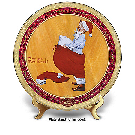 Collector Plates: Norman Rockwell's Christmas Memories Collector Plate Collection