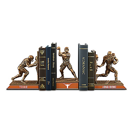 Texas Longhorn Football Legacy Bookends Collection