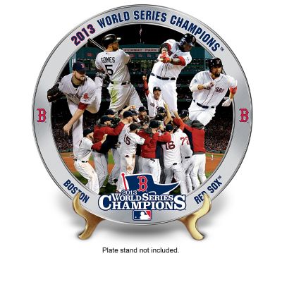 Collector Plates: 2013 Boston Red Sox Collector Plate Collection