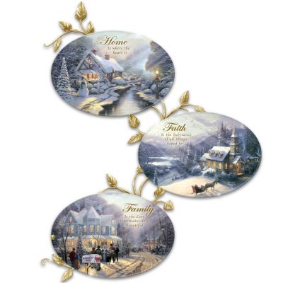 Home For The Holidays Personalized Plate Collection