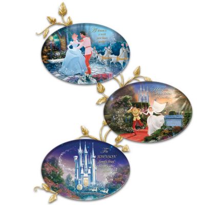 Disney Personalized Collector Plate Collection