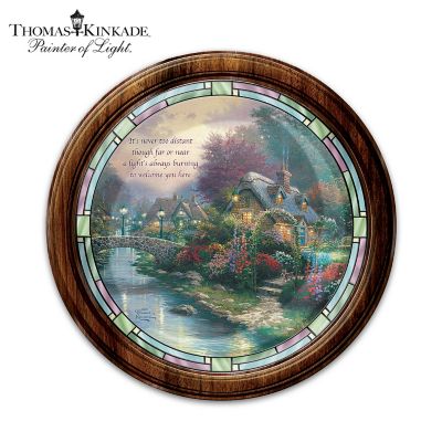 Thomas Kinkade Lamplight Radiance Collector Plate Collection