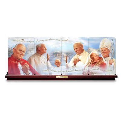 His Holiness Pope Saint John Paul II Panorama Collector Plate Collection