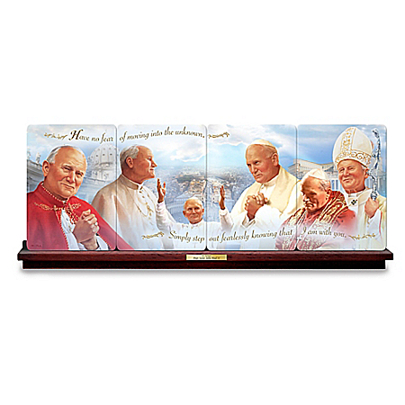 His Holiness Pope Saint John Paul II Panorama Collector Plate Collection