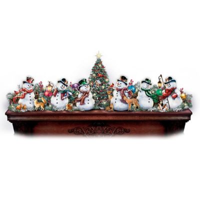 Dona Gelsinger Making Christmas Bright Snowman Garland Collection