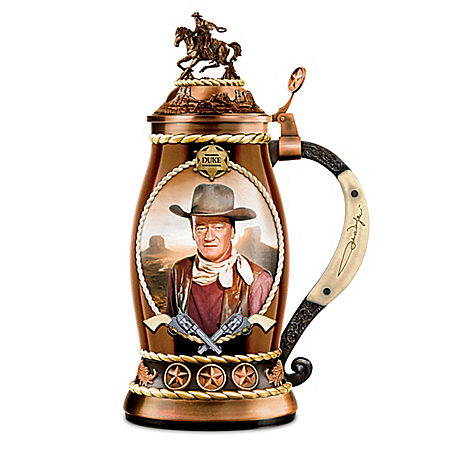 John Wayne, Western Icon Porcelain Stein Collection