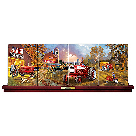 Farmall Tractor: A Family Tradition Collector Panorama Plate Collection