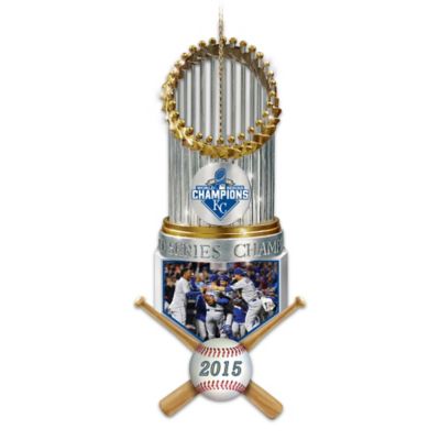 Kansas City Royals World Series Commemorative Ornament Collection