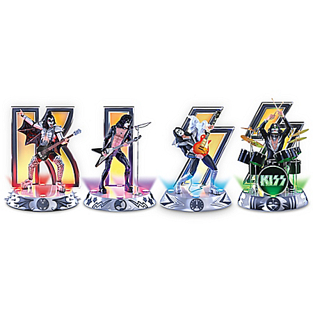 KISS Destroyer Illuminated Figurine Collection