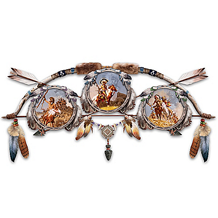 Frank McCarthy Guiding Spirits Glow-In-The-Dark Dreamcatcher Wall Decor Collection
