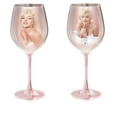 Marilyn Monroe Wine Glass Collection