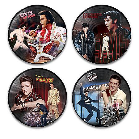 Elvis Presley Vinyl Record Revolution Wall Decor Collection