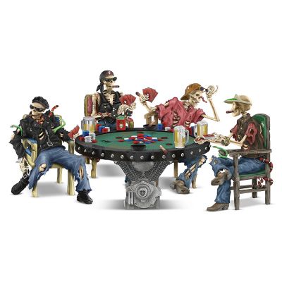 Crypt Poker Collectible Figurine Collection: Perfect Gift For Poker Players