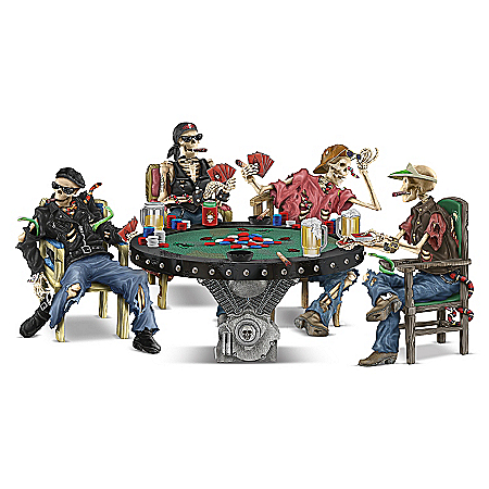 Crypt Poker Collectible Figurine Collection: Perfect Gift For Poker Players
