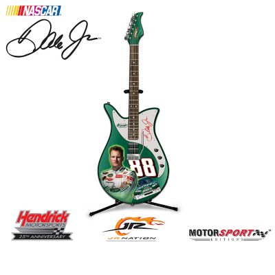 Dale Earnhardt Jr. #88 Sculptural Guitar Figurine Collection