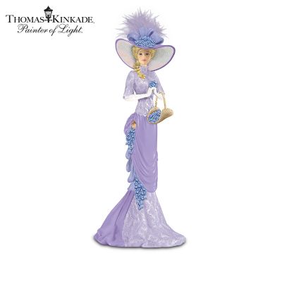 Thomas Kinkade Commitment To Caring: Alzheimer's Research Support Figurine Collection