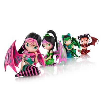 Fairy Dragonling Companions Figurine Collection: Dragon And Fairy Fantasy Art