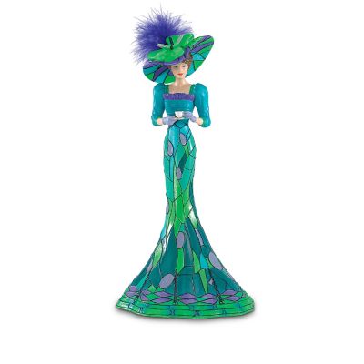 Victorian Tea Party Fashion Figurine Collection: Louis Comfort Tiffany Style