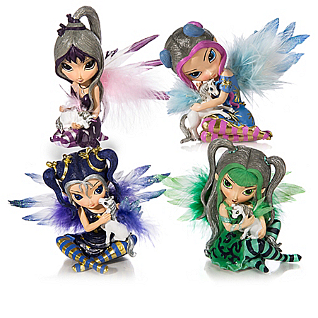 Jasmine Becket-Griffith Fairy And Unicorn Figurine Collection: Enchanting Companions