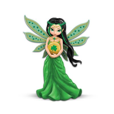 Lucky Irish Charm Fairy Figurine Collection: Life Charms