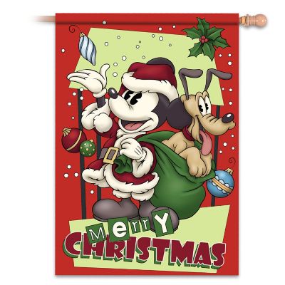 Vintage-Style Mickey Mouse Holiday Flag Collection