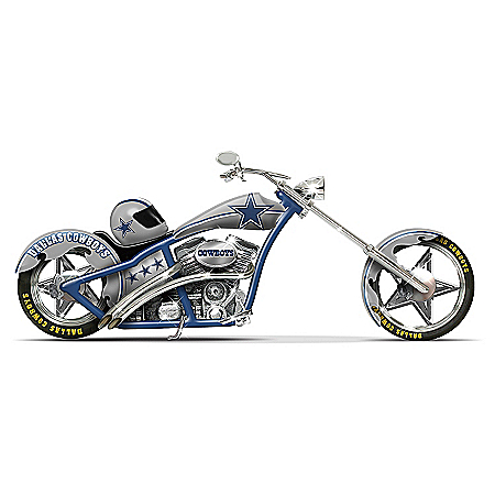 Dallas Cowboys Motorcycle Figurine Collection: Fan Gifts Of America's Team