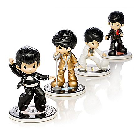 Precious Moments Elvis Presley Figurine Collection: I Heart Elvis
