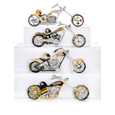 Pittsburgh Steelers Motorcycle Figurine Collection