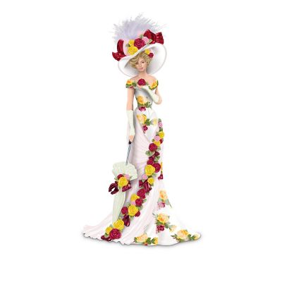 Ladies Of The Country Rose Garden Elegant Women Figurine Collection