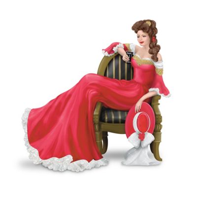 Coca-Cola Victorian-Style Lady Figurine Collection: Relaxing Moments With Coca-Cola