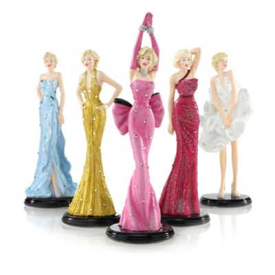 Marilyn Monroe Figurine Collection: Crystal Reflections