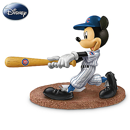 Disney Mickey Mouse & Friends Chicago Cubs All-Stars Figurine Collection