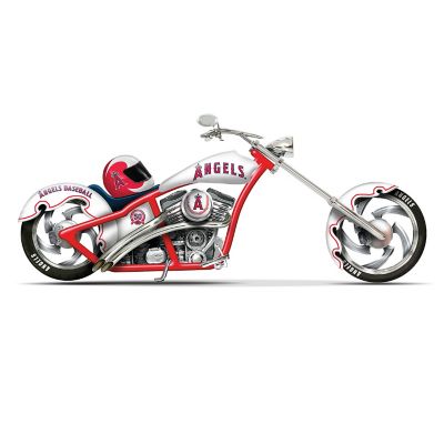 MLB Angels Motorcycle Figurine Collection