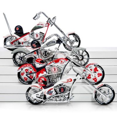 MLB Boston Red Sox Motorcycle Figurine Collection