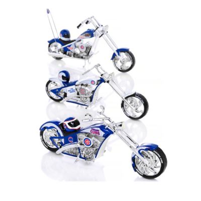 MLB Chicago Cubs Motorcycle Figurine Collection