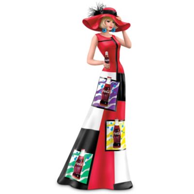 Coca-Cola Woman Figurine Collection: Life's Brighter With Coca-Cola