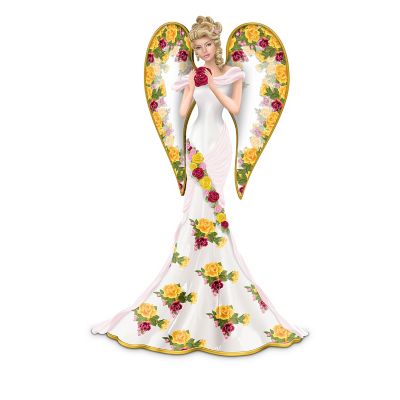 Angel Figurine Collection: Angelic Beauties Of The Country Rose Garden