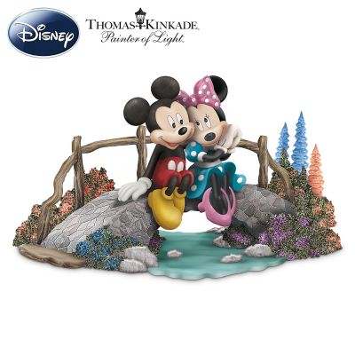 Thomas Kinkade Figurine Collection: Disney A Timeless Romance