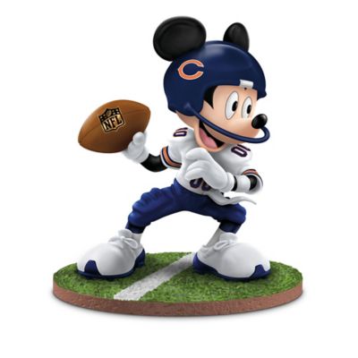 Disney Character Chicago Bears Figurine Collection: Mickey's Football Fun-atics